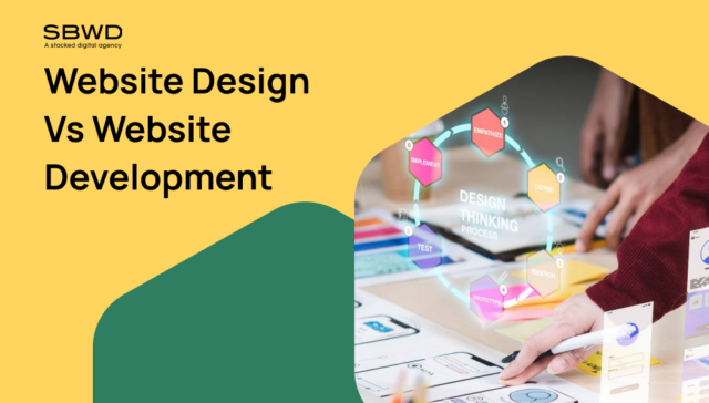 San Bernardino web design vs development comparison by SBWD agency.