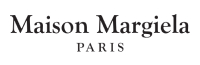 Logo of Maison Margiela with text in elegant serif font on a white background.