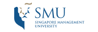 Singapore Management University's logo featuring a stylized lion element.