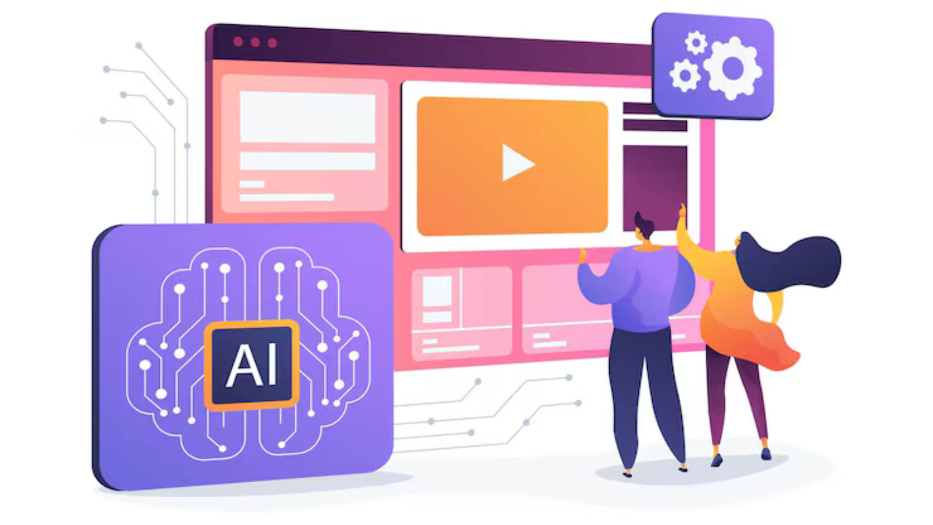 AI-powered web design concepts showcased by a leading Singapore agency.